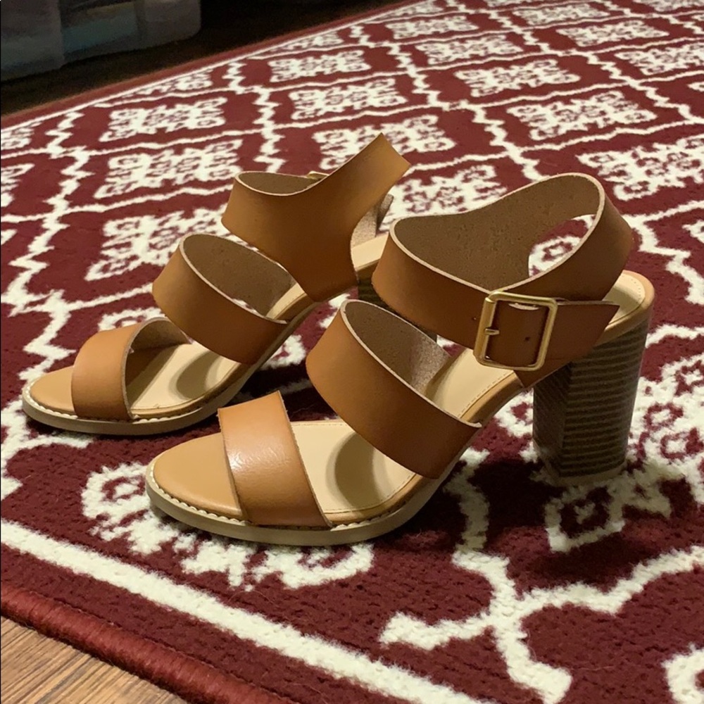 Block heels. Size 7. Never been worn!